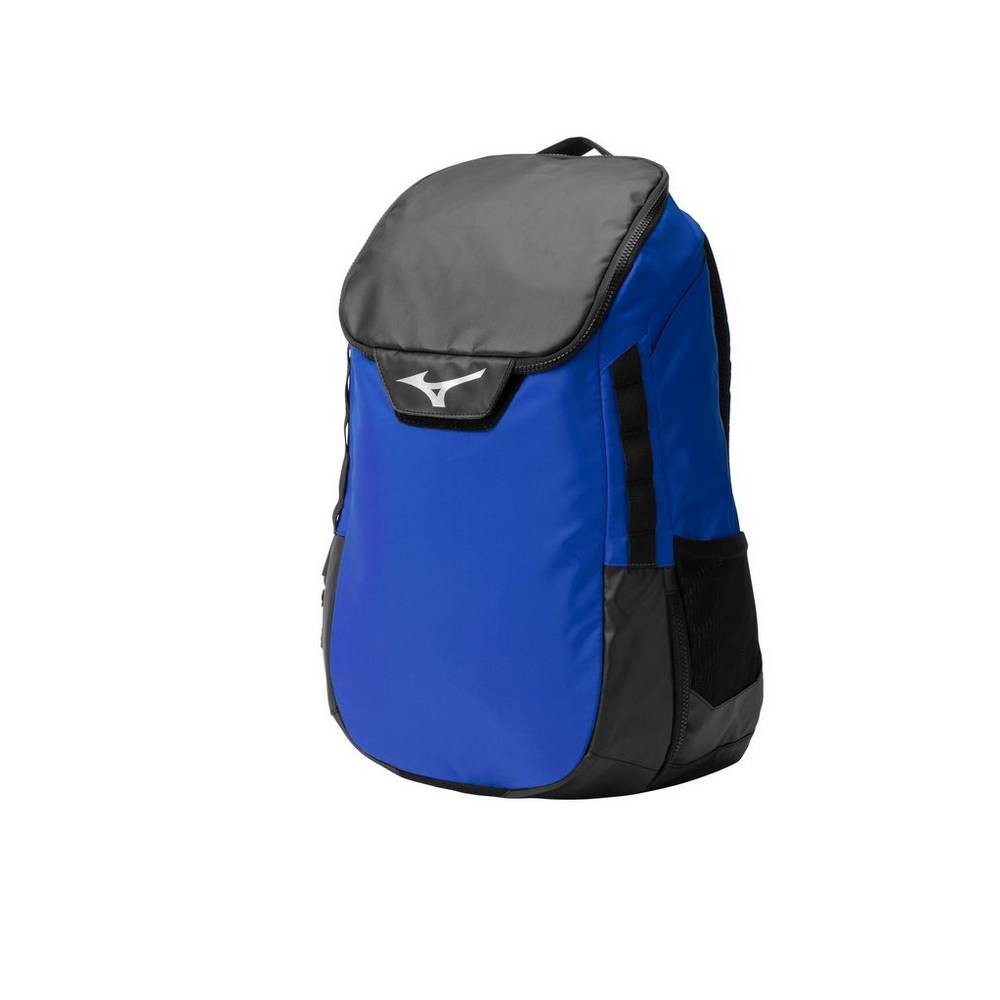 Panske Batoh Mizuno Crossover X Kráľovská Modrá/Čierne Vypredaj TAVD12683